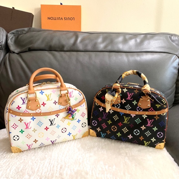 ‼️SOLD‼️Louis Vuitton White MC Trouville - Picture 3 of 16